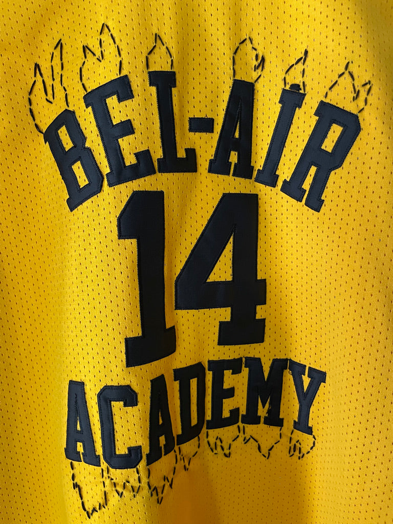 Bel-Air Academy No25 Banks Gold Stitched Basketball Jersey
